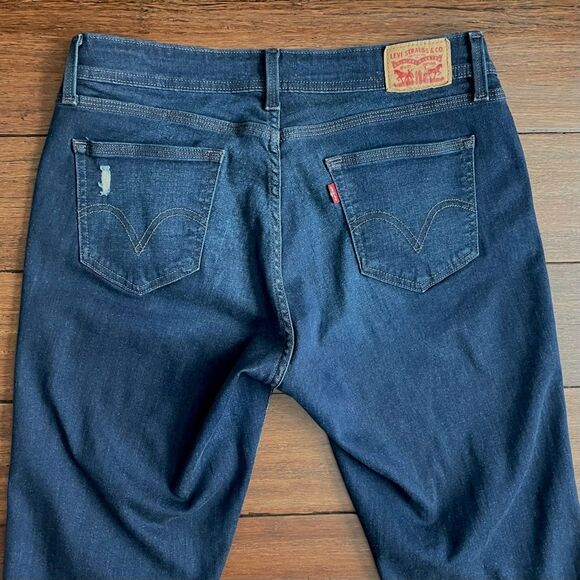 Levi's 529 Curvy Bootcut Jeans Indigo Size 31 - Picture 10 of 13